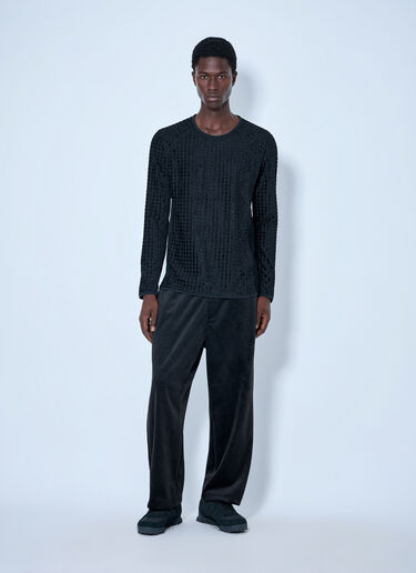 Y-3 リバーシブル ランニング ロングスリーブ Tシャツ ブラック yyy0165013