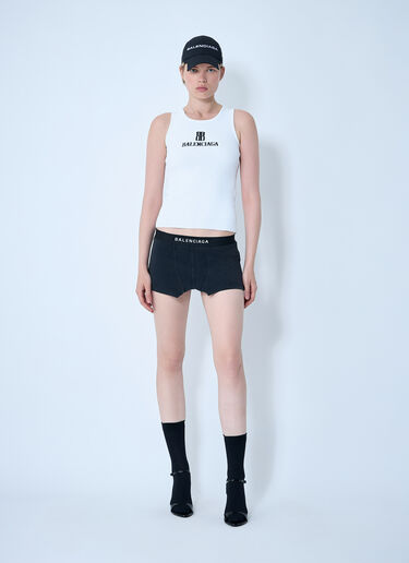 Cut-Off Brief Mini Skirt Balenciaga Cut-Off Brief Mini Skirt Black bal0261014