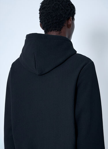 Noah Logo Motif Hooded Sweatshirt Black noa0160017