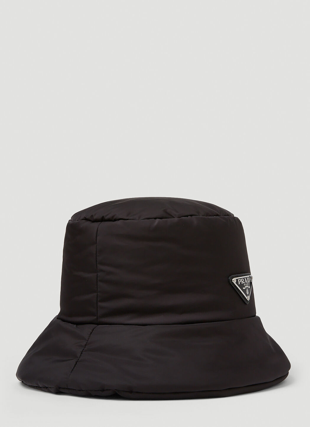 Prada Women s Padded Re Nylon Bucket Hat in Black LN CC