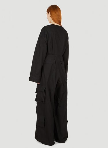Balenciaga Unisex Cargo Jumpsuit in Black | LN-CC®