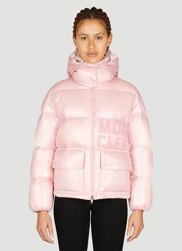 Moncler Abbaye Short Down Jacket Pink mon0253004