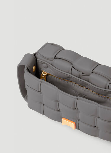 Bottega Veneta Padded Cassette Small Shoulder Bag Grey bov0251020