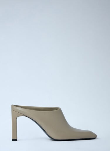 TOTEME Bar Mules White tot0263052