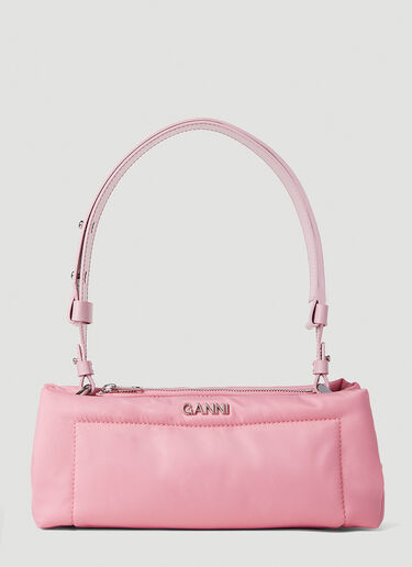 Pillow Baguette Shoulder Bag GANNI Pillow Baguette Shoulder Bag Pink gan0252054