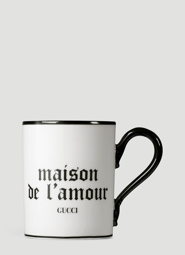Gucci Maison De L'Amour Curl Mug White wps0638383