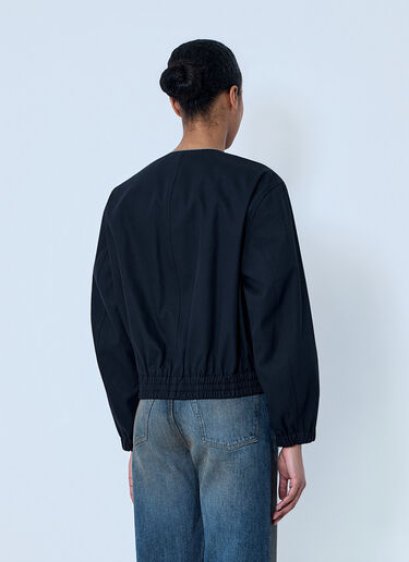 Alexander Wang Zip-Up Bomber Jacket Black awg0264001