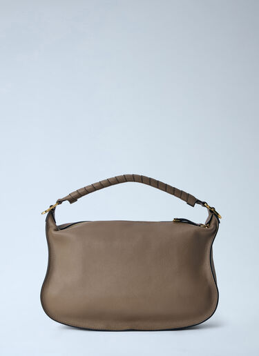 LN-CC® - Chloé: Small Marcie Shoulder Bag - Beige Chloé Small Marcie Shoulder Bag Beige chl0265055