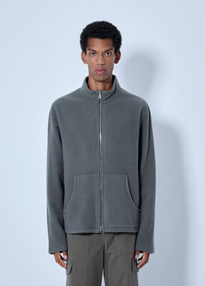 RIER Fleece Full Zip Sweatshirt Grey rrr0165011