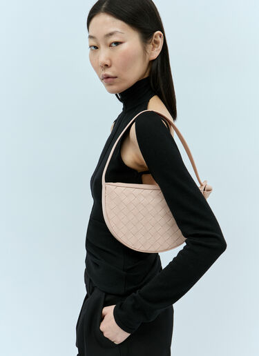 Mini Sunrise Shoulder Bag Bottega Veneta Mini Sunrise Shoulder Bag Pink bov0255064