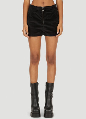 Capasa Milano Buckle Fastening Shorts Black cps0250005