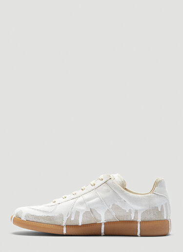 Maison Margiela Painted Replica Sneakers White mla0143026