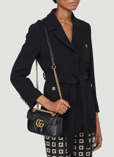 Gucci GG Marmont Shoulder Bag Black guc0241152