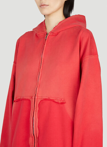 Balenciaga 徽标印花连帽运动衫 红色 bal0252032