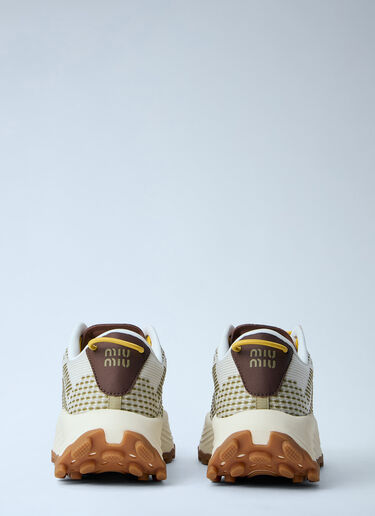 Miu Miu Energy Tech Sneakers Beige miu0263028