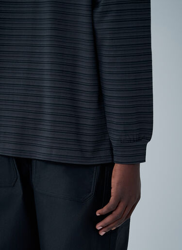 Turtleneck Striped Sweater Comme des Garçons Homme Turtleneck Striped Sweater Grey cdh0162004