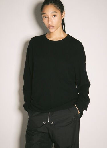 Moncler x Rick Owens Jumbo Crewneck Sweater Black mcs0358017