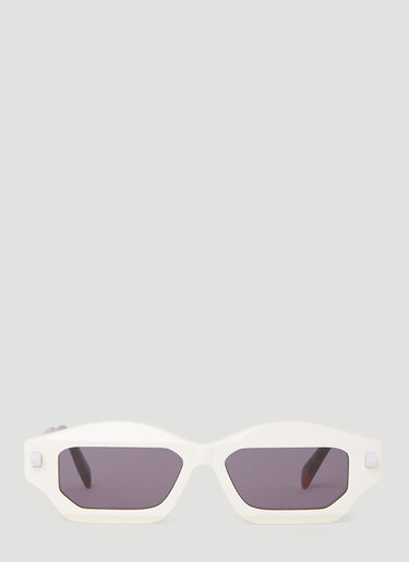 Kuboraum Q6 Sunglasses White kub0354012