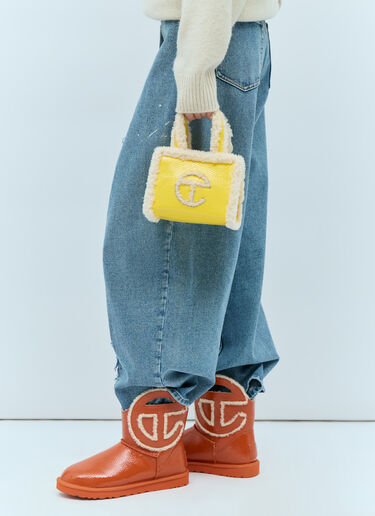 UGG x Telfar 小号皱面单肩包 黄色 ugt0254003