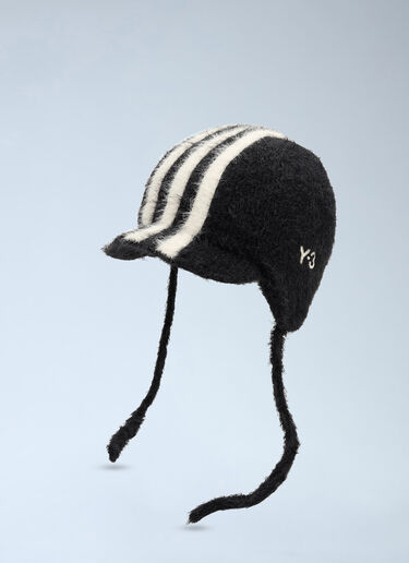 Y-3 3-Stripes Bonnet Black yyy0365006