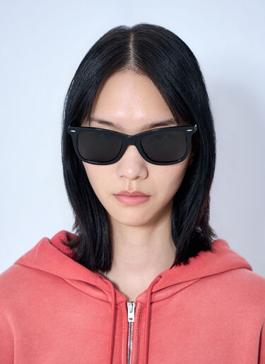 LN-CC® - Acne Studios: スクエアサングラス - 黒 Acne Studios スクエアサングラス 黒 acn0264062