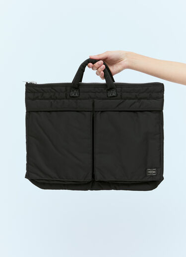 Porter-Yoshida & Co 탱커 쇼트 헬멧 토트백 블랙 por0354007
