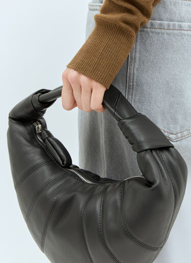 Lemaire Mini Fortune Croissant Handbag Black lem0258042