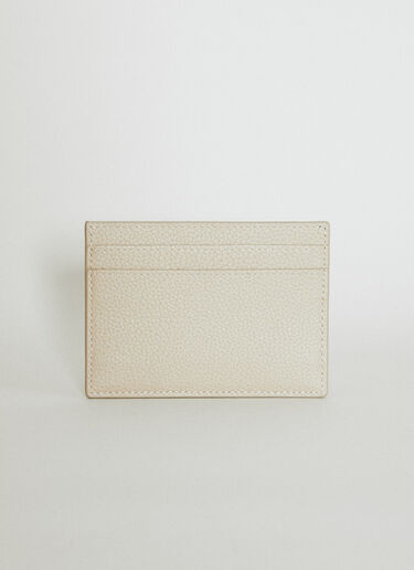 Saint Laurent Tiny Cassandre Cardholder Beige sla0154053