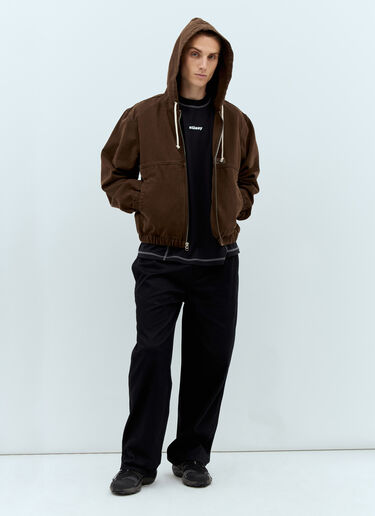Stüssy 徽标印花波浪 T 恤 黑色 sts0157009