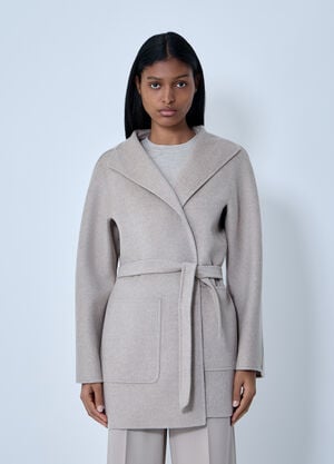 Max Mara Cashmere Coat Beige max0263011