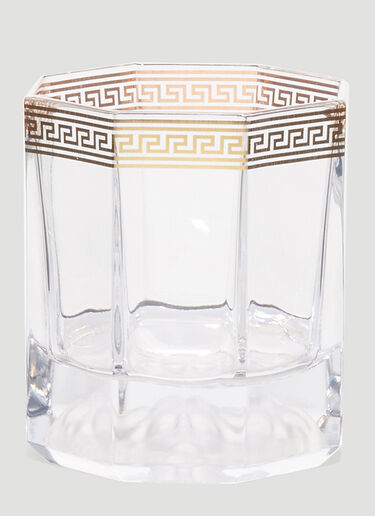 Set of Two Medusa d'Or Whisky Glasses Rosenthal Set of Two Medusa d'Or Whisky Glasses Transparent wps0690133