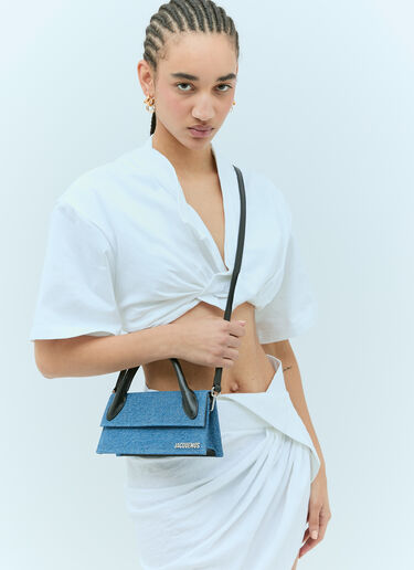 Jacquemus 르 치키토 롱 핸드백 블루 jac0256074