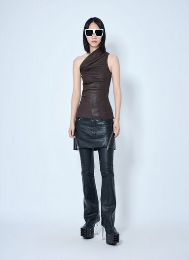 Rick Owens Bolan Banana Mini Skirt Black ric0265018