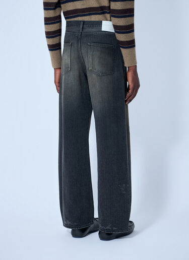 LN-CC® - ssstein: Loose Denim Jeans - Black ssstein Loose Denim Jeans Black sss0164003