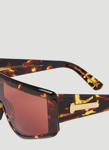 Aries x RETROSUPERFUTURE Zed Sunglasses Brown ari0351001