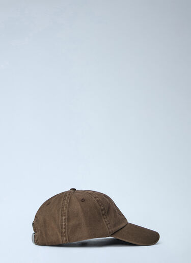 LN-CC® - Stone Island: Cotton Twill Cap - Brown Stone Island Cotton Twill Cap Brown sto0165022
