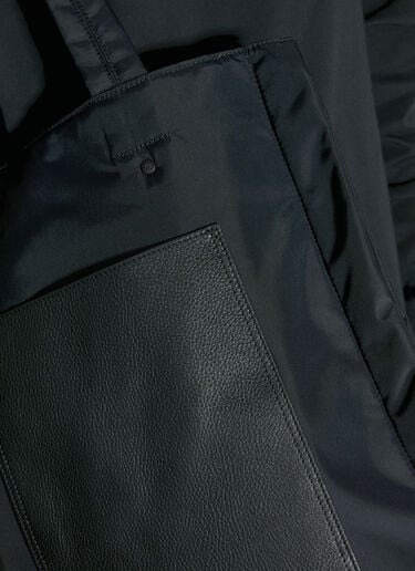 Y-3 Sac Cabas de Luxe avec Logo Imprimé Noir yyy0356027