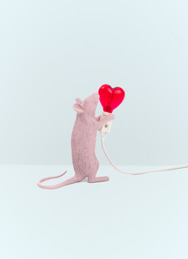 Mouse Valentine's Day Lamp Seletti Mouse Valentine's Day Lamp Pink wps0691125