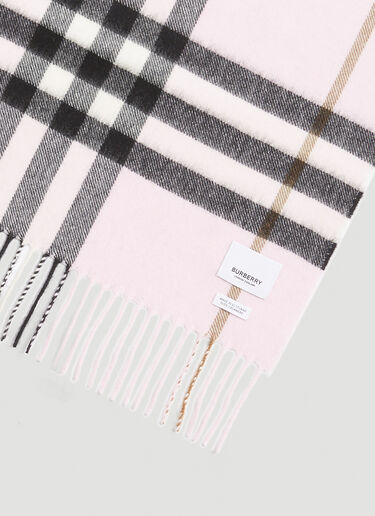 Burberry Giant Check Scarf Pink bur0247061