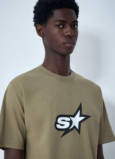 Stüssy Logo Motif T-Shirt Olive sts0162022
