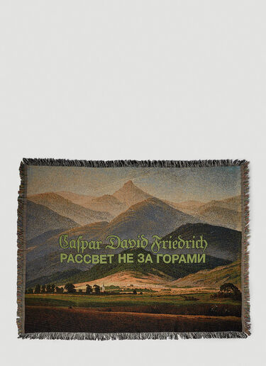 Rassvet x Pushkin State Museum of Fine Arts Caspar David Friedrich Blanket Beige rsv0148003