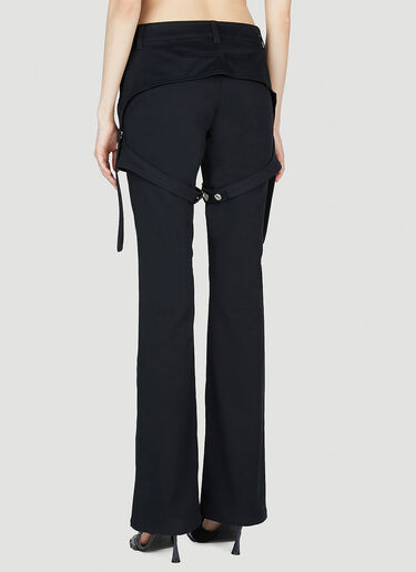 Courrèges Racer Pants Black cou0252010