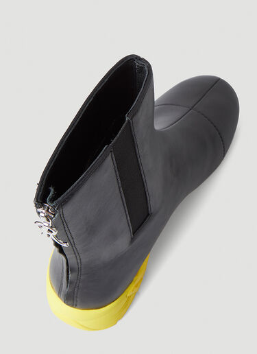 Raf Simons (RUNNER) Solaris High Boots Black raf0147027