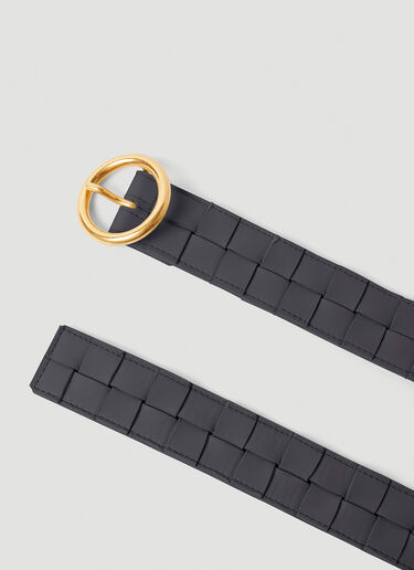 Bottega Veneta Maxi Intreccio Belt Black bov0251062