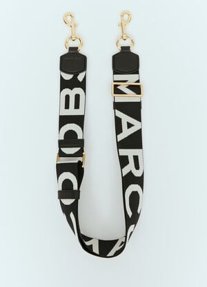Marc Jacobs Logo Jacquard Strap Black mcj0254011