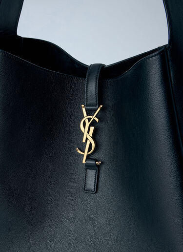 Saint Laurent ル 5 ア 7 サプル ラージ ショルダーバッグ ブラック sla0263060