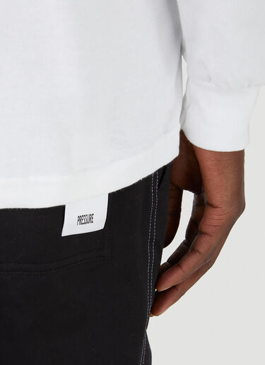 Pressure Postcard Sweatshirt White prs0146007