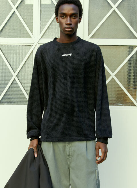Gucci Alpha® Layer Long Sleeve Top Black guc0155045