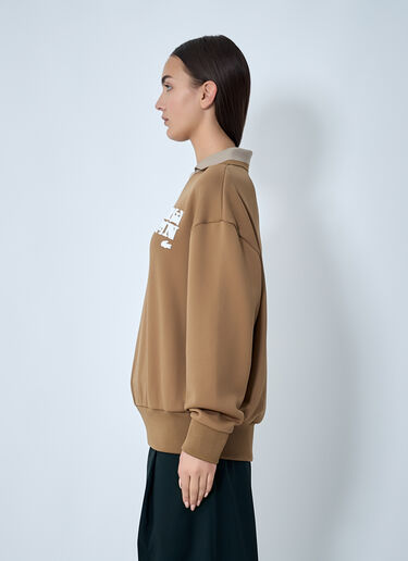 Logo Motif Sweatshirt Lacoste Logo Motif Sweatshirt Beige lac0262009