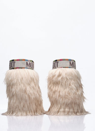Moon Boot Icon Yeti Mid Boots Beige mnb0260001